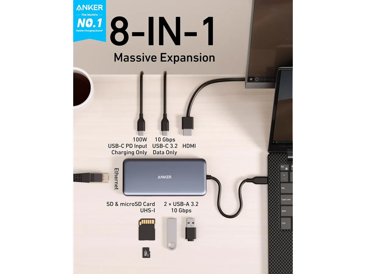 Anker USB-C Hub 8-in-1: review and verdict