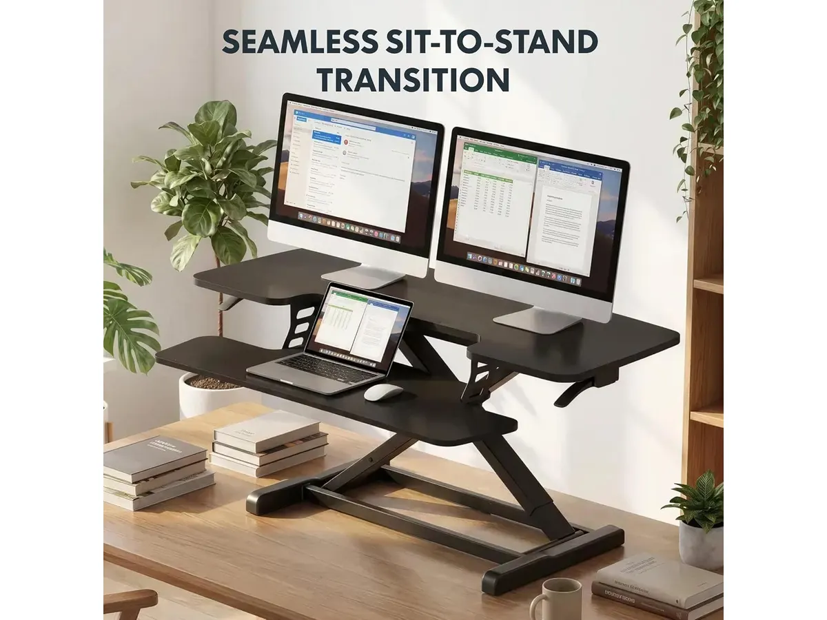Análisis del FLEXISPOT 42" Standing Desk Converter para tu oficina