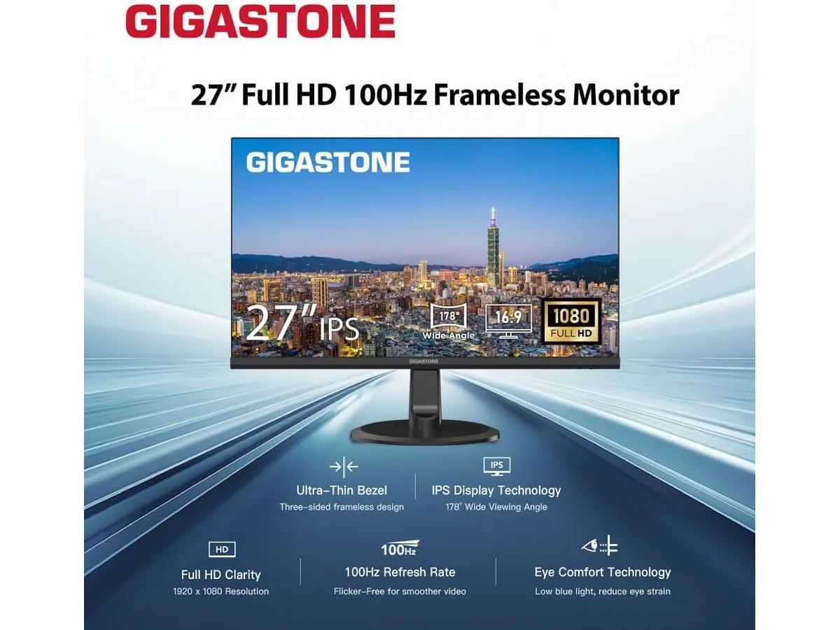 Gigastone 27" IPS 2-Pack Review: Dual Monitors for Productivity