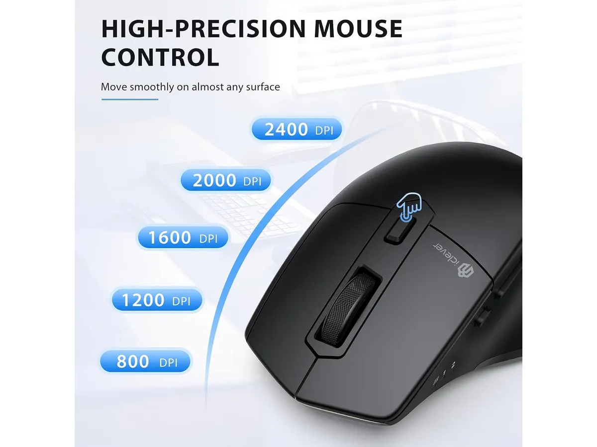 Análisis del iClever Wireless Mouse: Versatilidad y Silencio