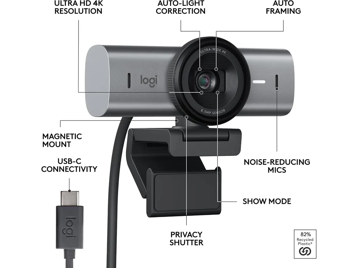 Logitech MX Brio Review: Premium Webcam for Professionals