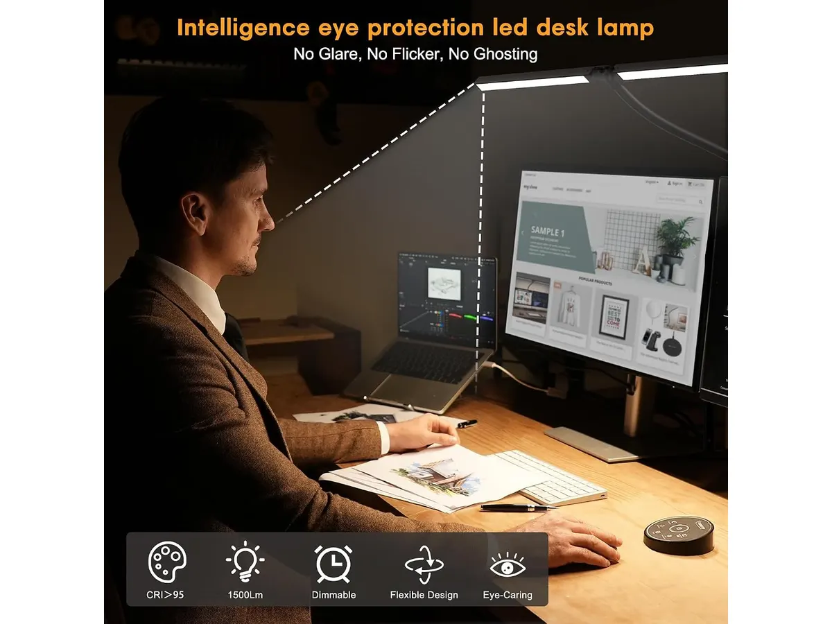 Pzloz LED Desk Lamp Review: Versatile Lighting for Any Space